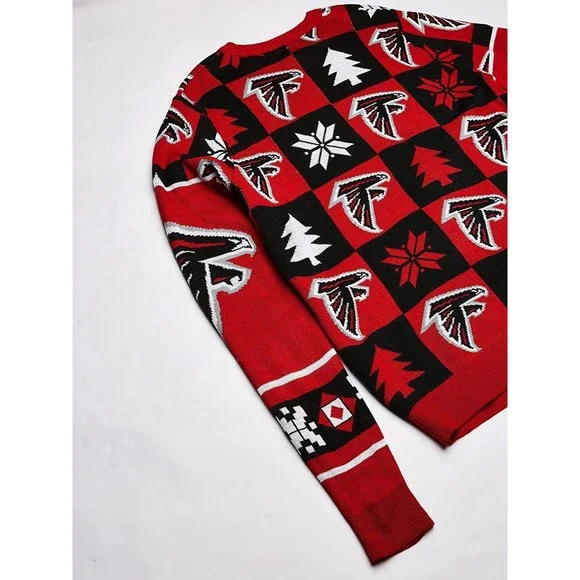 NEW FOCO NFL Men's Atlanta Falcons Ugly Sweater Size Large - Picture 3 of 4